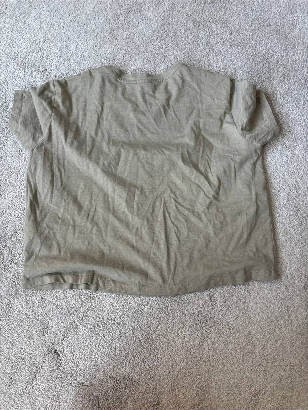 Madewell Relaxed Crew Tee in Olive - Picture 3 of 3